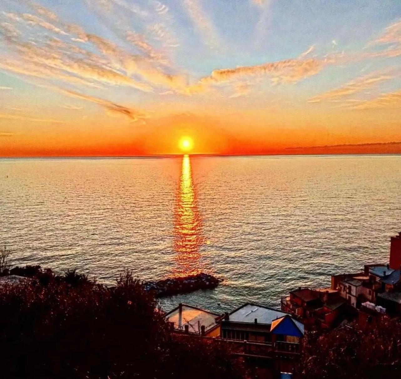 Compagnia Del Mare, Cinque Terre Full Apt X 2, Centro Storico,5 Minuti Dal Mare! Riomaggiore Eksteriør billede